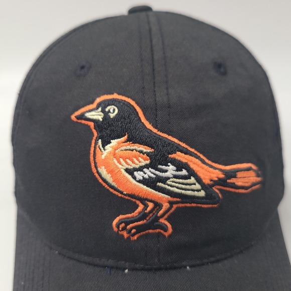 Vintage Baltimore Orioles Hat Snapback Outdoor Cap Black Orange MLB Casual Wear - Picture 4 of 12